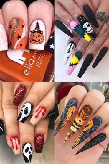 27 Creepy Halloween nails To Try - Page 4 of 4 - Inspired Beauty