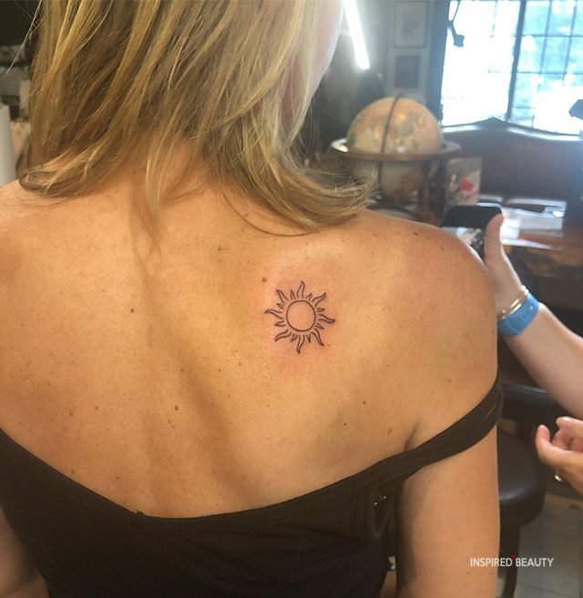 beautiful back tattoo