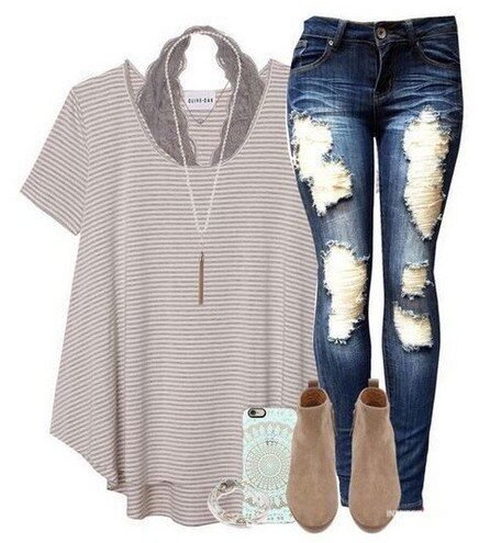 cute outfits for high school summer