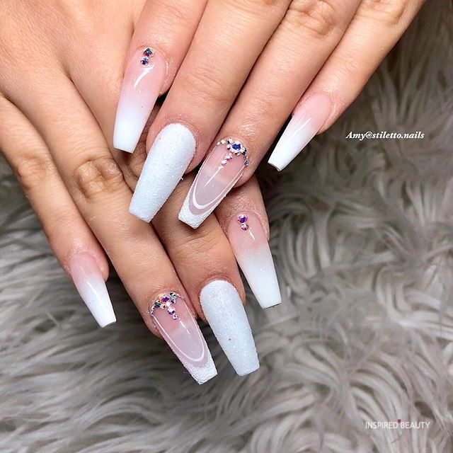 White Nail designs