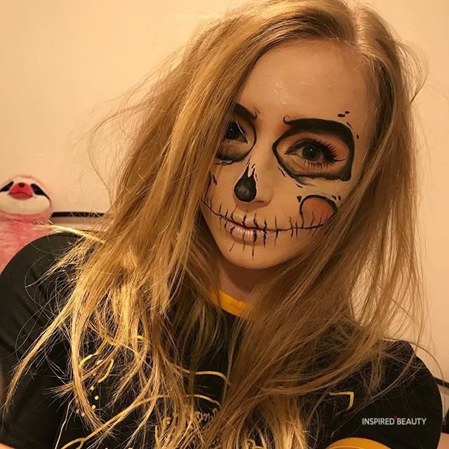 Cute Skull makeup