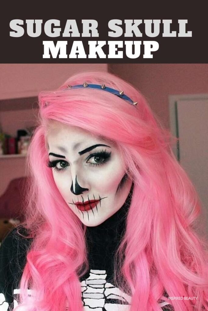 SUGAR skull makeup