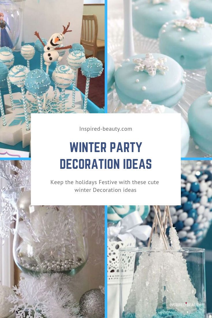 Winter Party Decorations Inspired Beauty