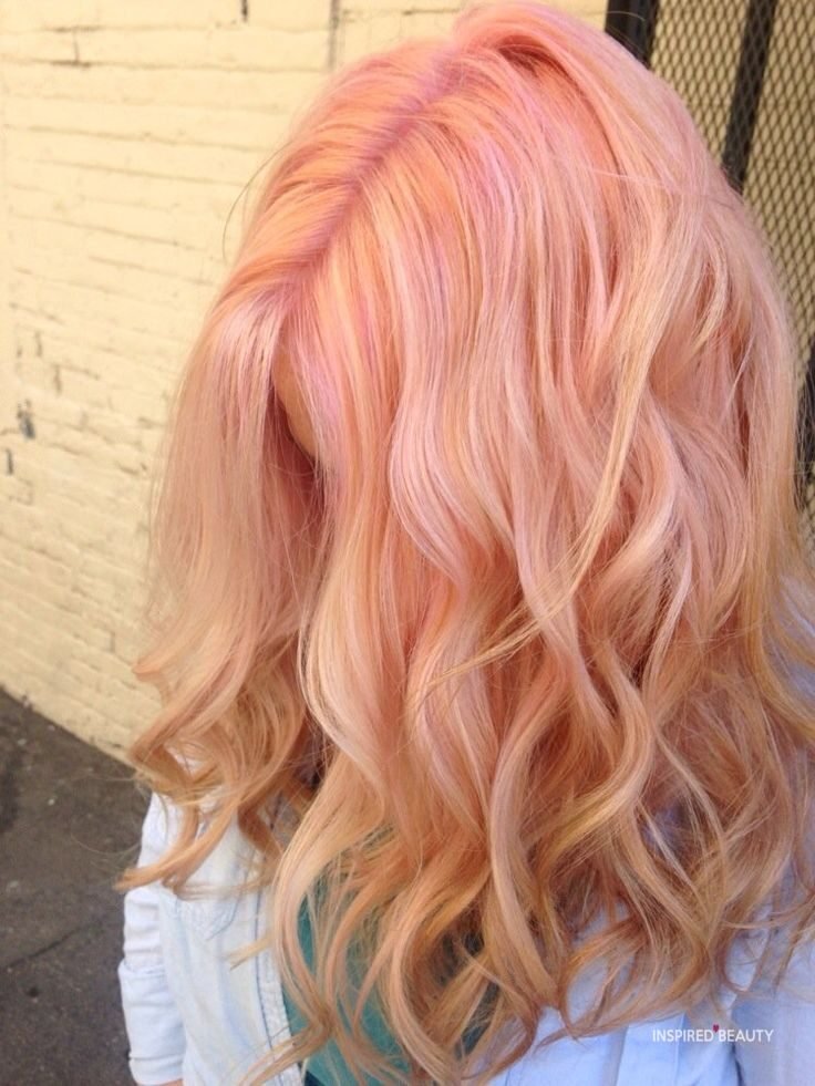 Blonde Hair with Pink and Highlights