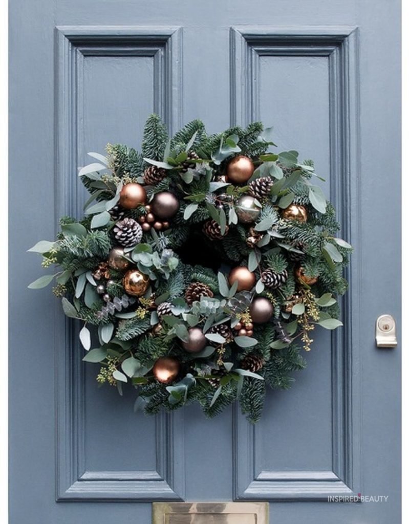 Christmas wreath for front door 