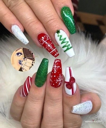 christmas nails design