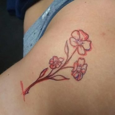 Red ink Tattoo To Stand Out (20+ Photos and Tips) - Inspired Beauty