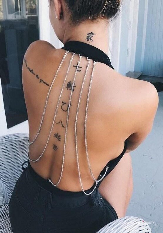 30 Sexy Spine Tattoos For Women That Will Make You Want To Get Inked - Inspired Beauty