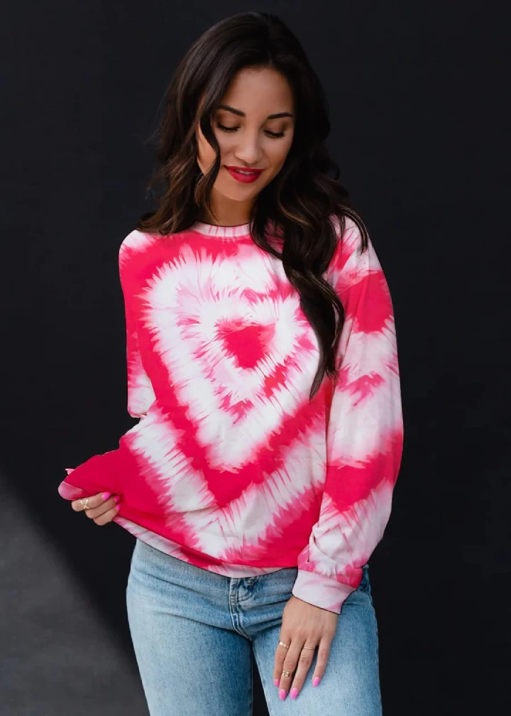 Valentine's Sweetheart Sweatshirt and Jeans Outfit