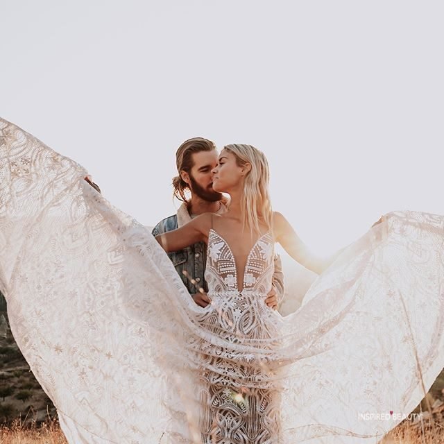 beach wedding dress 