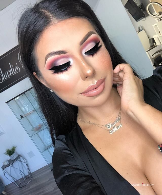 valentine makeup look
