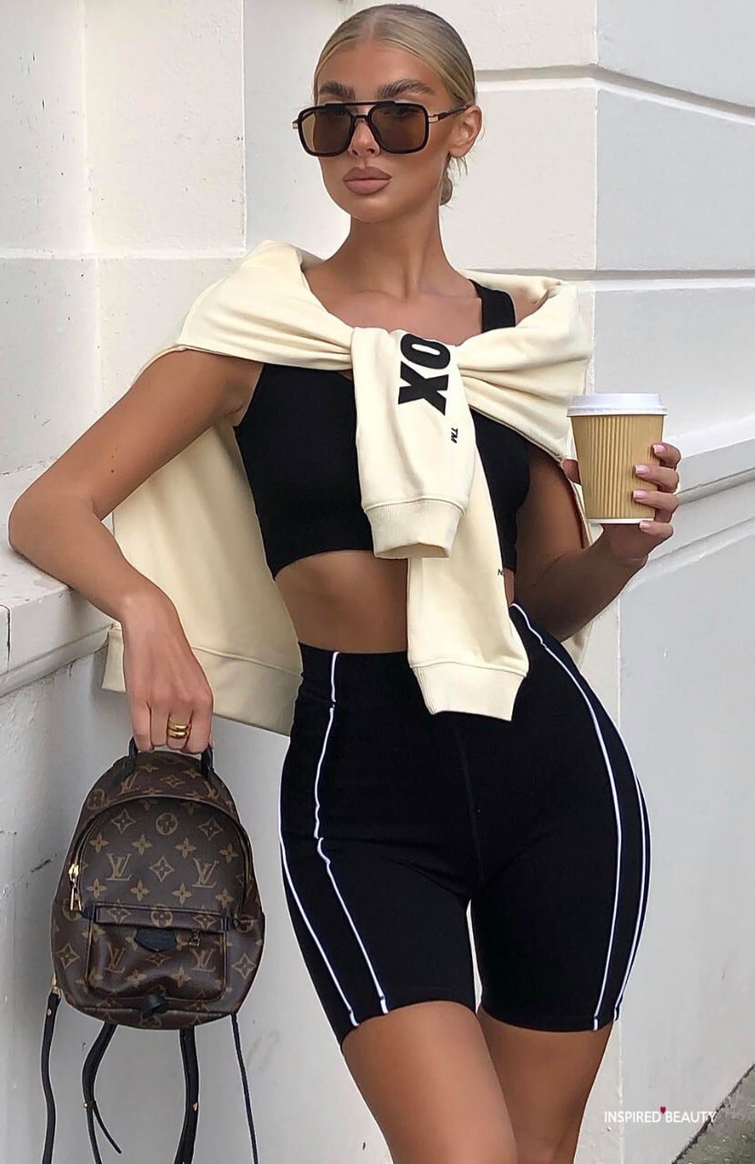 22 Cute Biker Shorts Outfits and How To Style Them 2022 Inspired Beauty