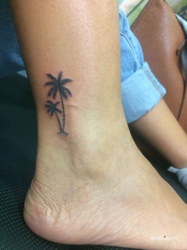 24 Beautiful Palm Tree Tattoo Ideas for Women Inspired Beauty