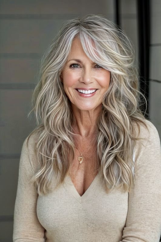 Embrace your Gray hair and stay graceful and elegant with inspirations for New hairstyle