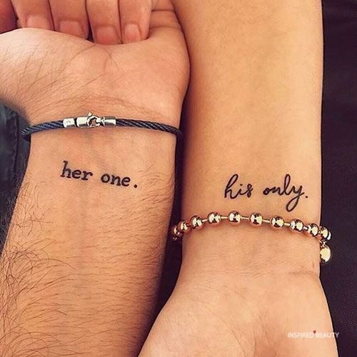 matching tattoos for couples quotes