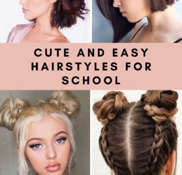 16 Easy Hairstyles For School To Save Time - Inspired Beauty