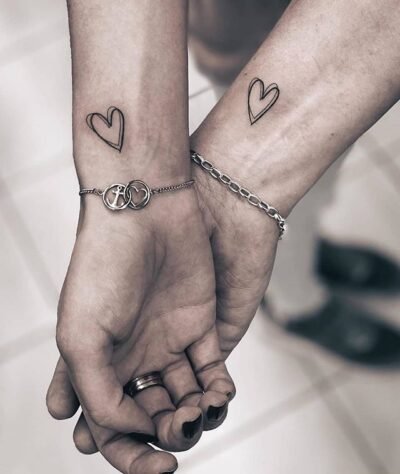 20 Matching Tattoos for Couples Married - Inspired Beauty