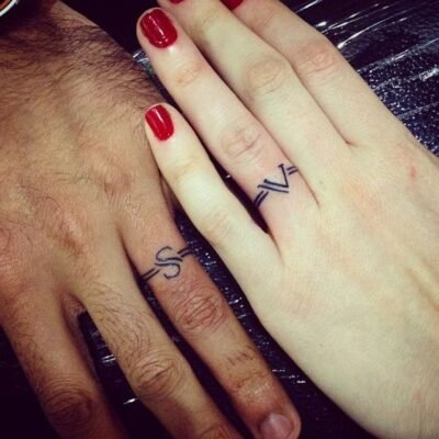 20 Matching Tattoos for Couples Married - Inspired Beauty