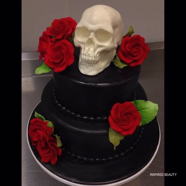 Gothic Wedding Cake