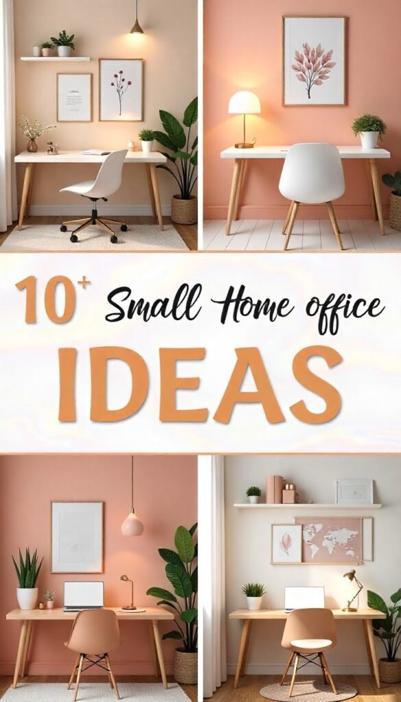 10 small home office ideas, cute cozy looks for women