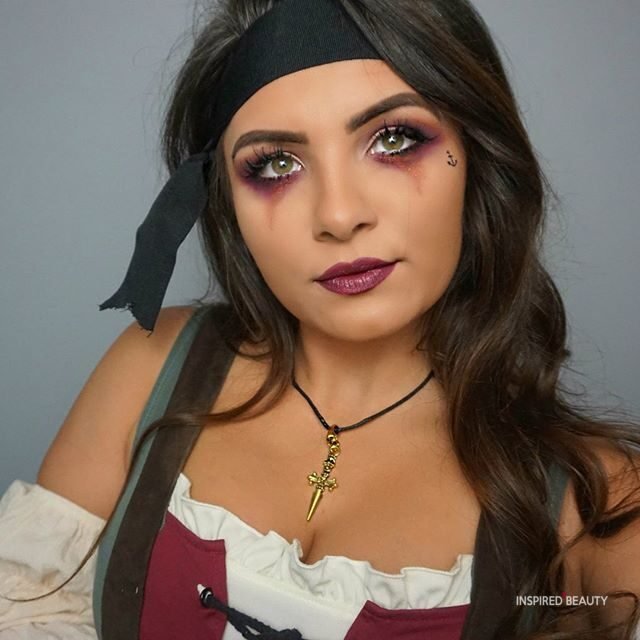 Pirate Halloween Makeup 