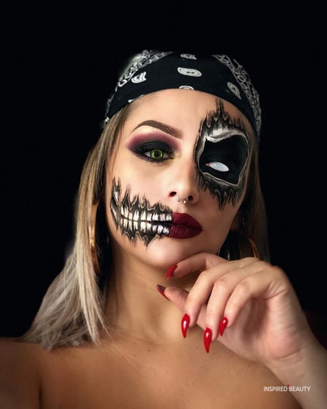 Pirate Halloween Makeup 