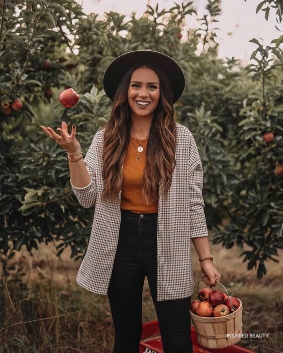 apple picking outfit