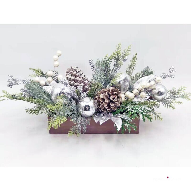 Christmas Ornaments Pincone Centerpiece