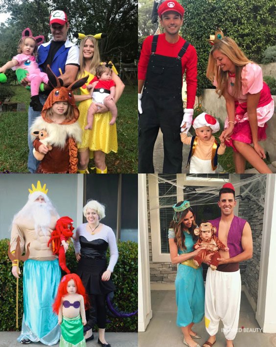 Family Halloween Costumes ideas  Inspired Beauty