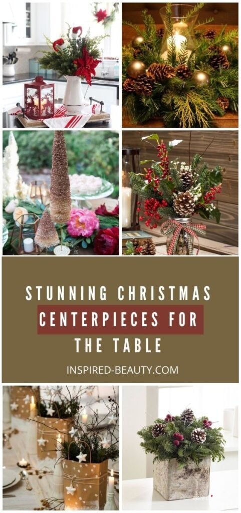 Christmas table centerpiece ideas