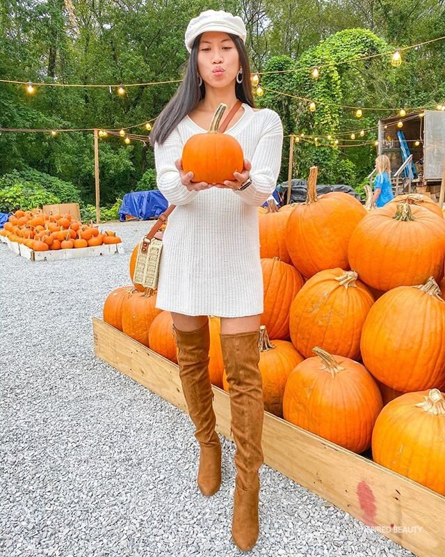 cute outfit for pumpkin picking