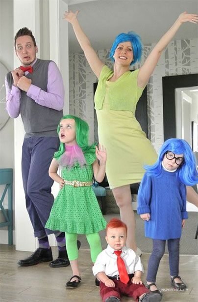 inside out Disney Halloween costume 