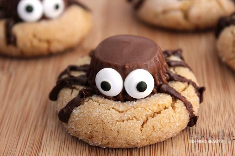 Halloween Spider Cookies