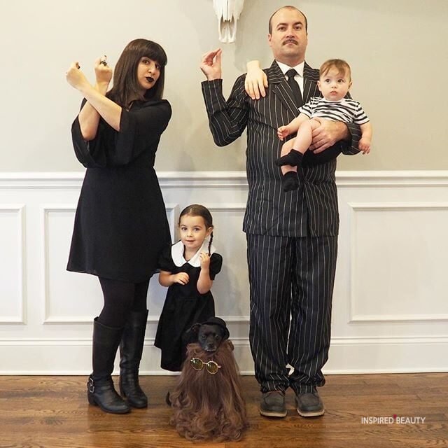 Addams Family Halloween costumes