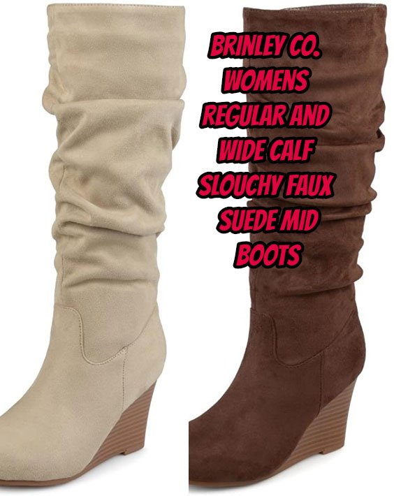 Cute suede winter boots for women 