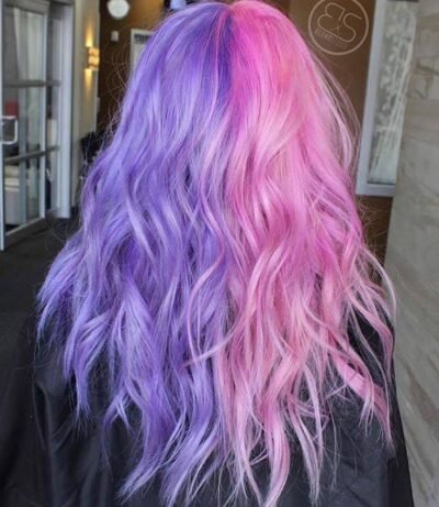 35 Trendy Pink and Purple Hair Color Ideas - Inspired Beauty