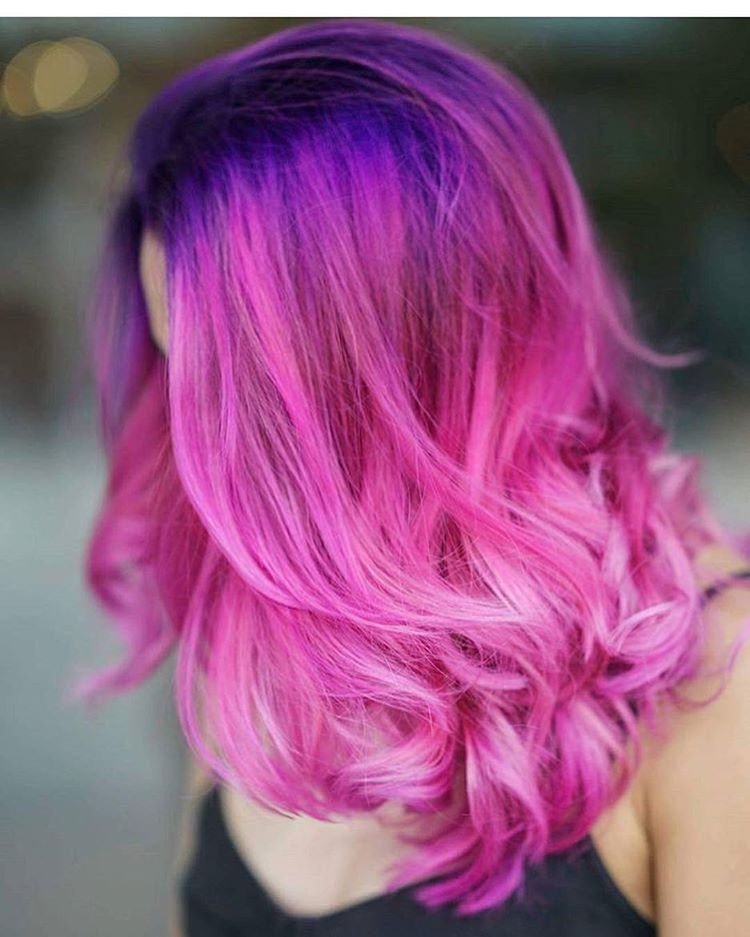 Trendy Pink And Purple Hair Color Ideas Inspired Beauty