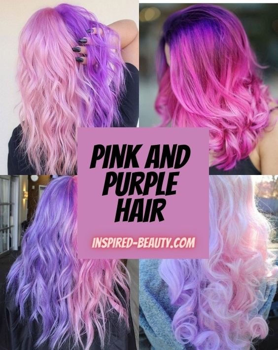 35 Trendy Pink and Purple Hair Color Ideas