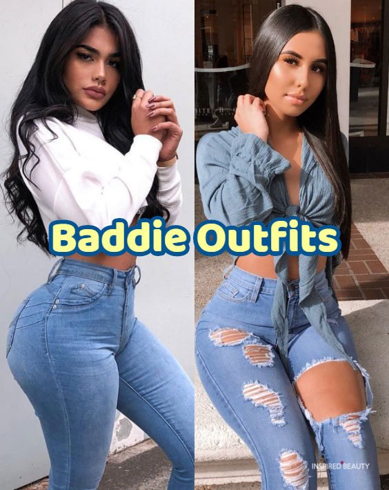Baddies Jeans Outfit ideas 