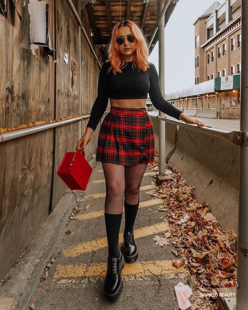 28 Aesthetic Grunge Outfits Ideas to Copy in 2021! - Inspired Beauty