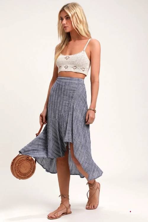 Casual spring skirt