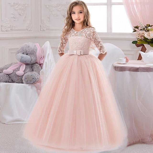 Embroidery Prom Gowns Luxury Wedding Birthday Party Princess Long Dress