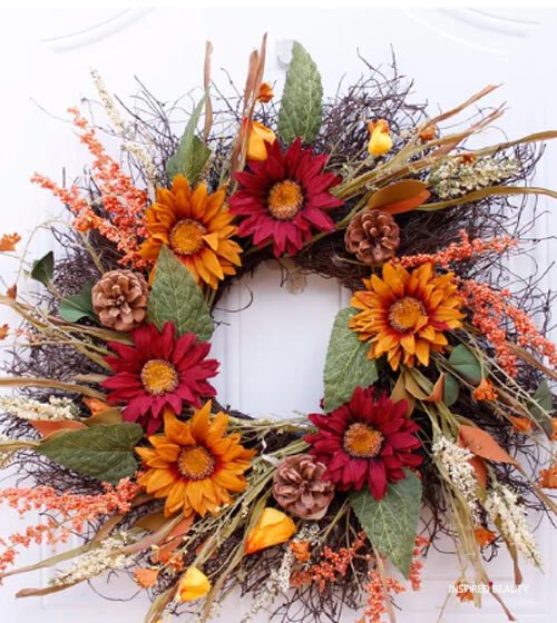 Spring wreaths for front door