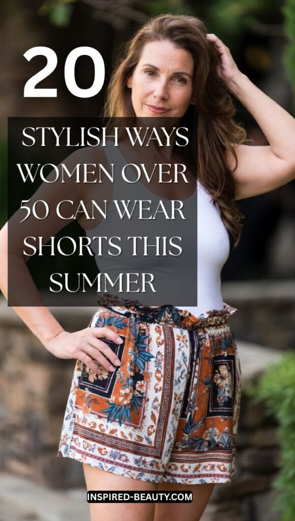 Shorts Outfits for over 50