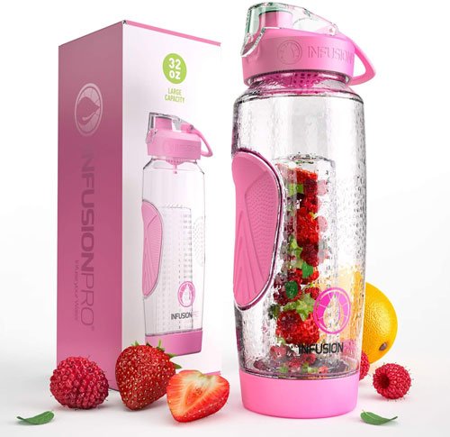 32 oz Infuser Water Bottle Mothers Day Gift Ideas Wife