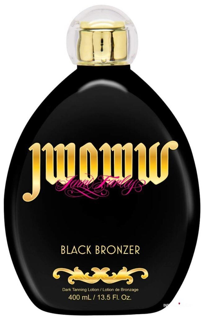 Jwoww Black Bronzer Dark Tanning Lotion for tanning bed