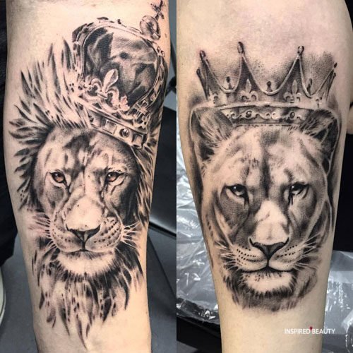 lion tattoo idea