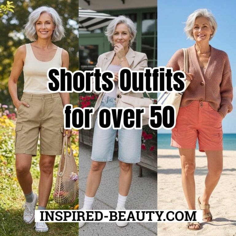Shorts Outfits for over 50 Featured Image