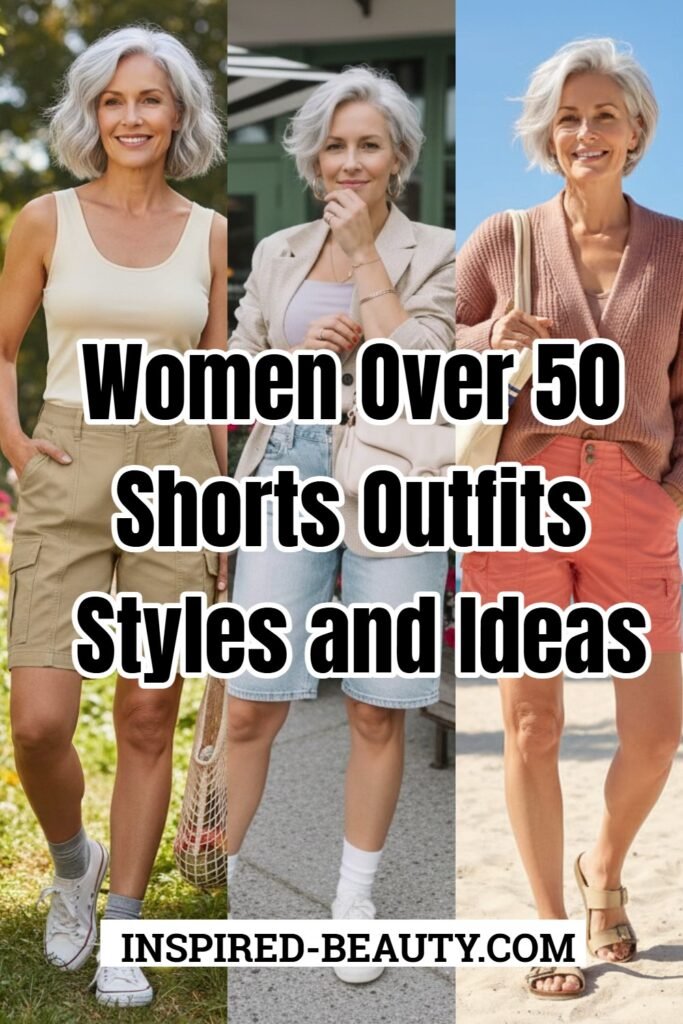 Women Over 50 Shorts Outfits Styles and Ideas