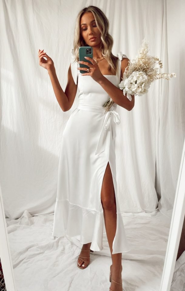 white formal graduation dresses